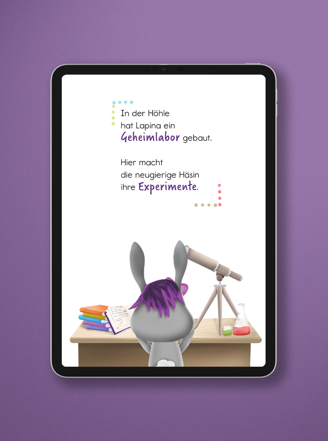 Lapina total neugierig | Lesebuch