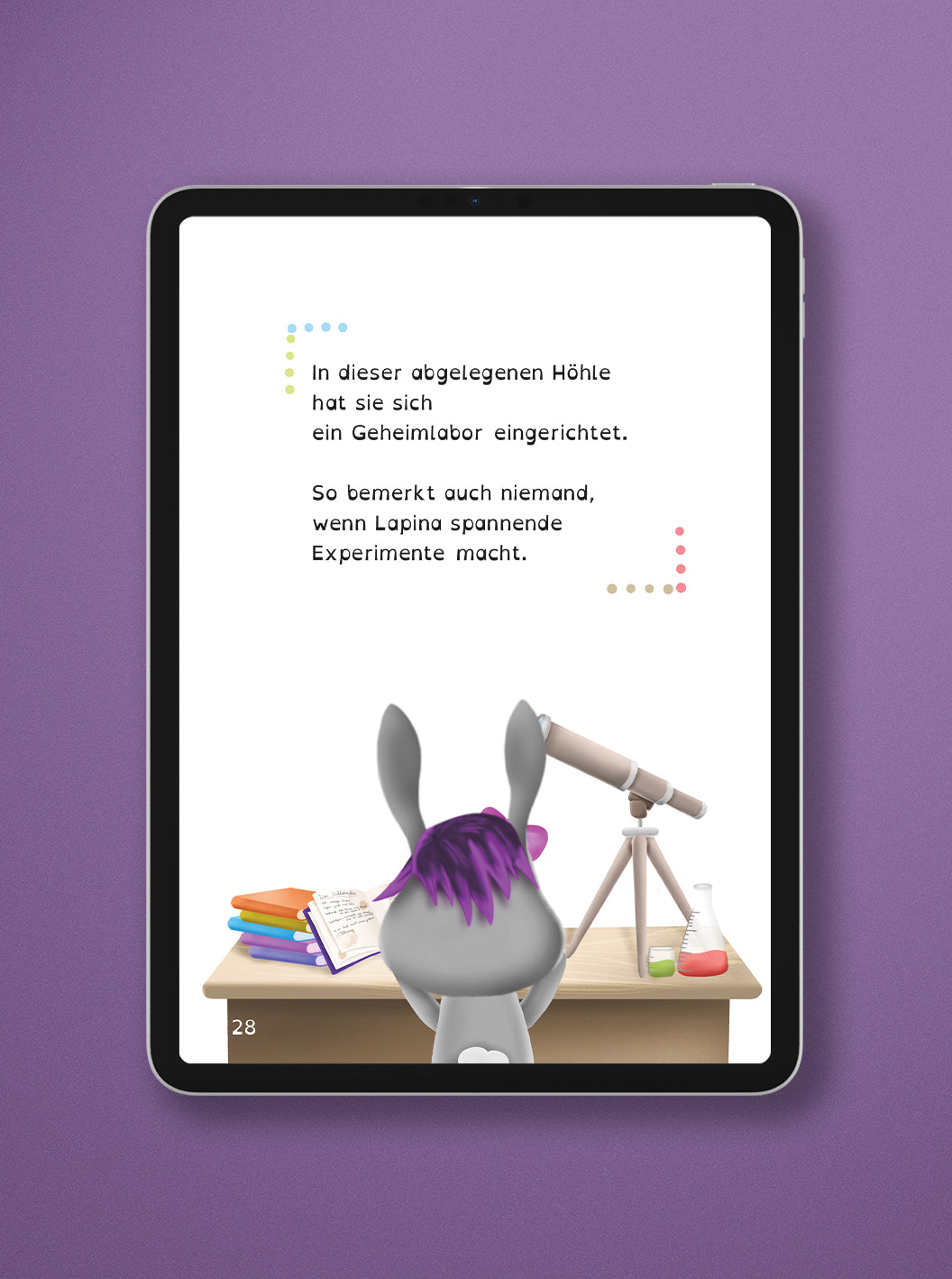 Lapina total neugierig | Lesebuch