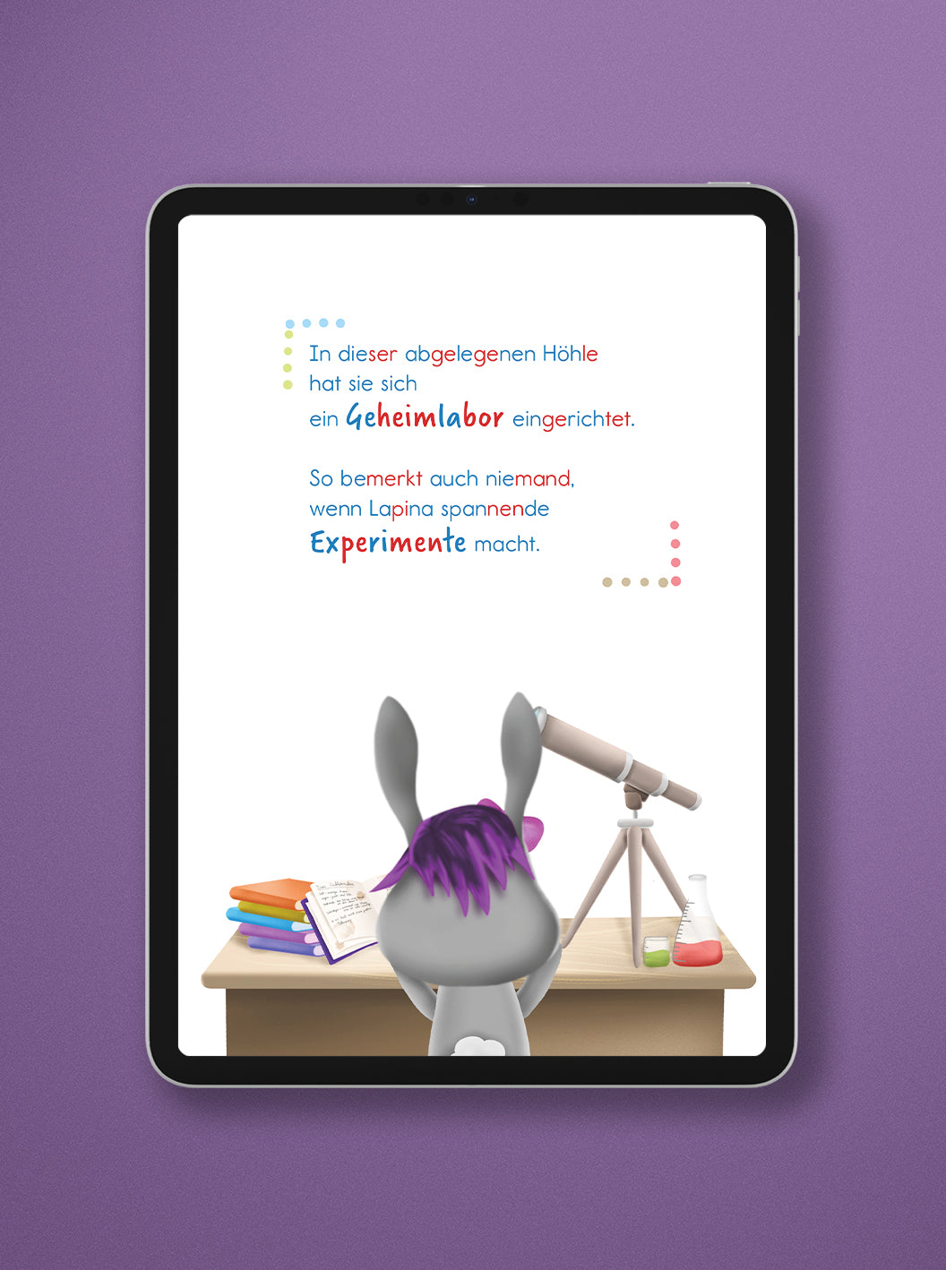 Lapina total neugierig | Lesebuch