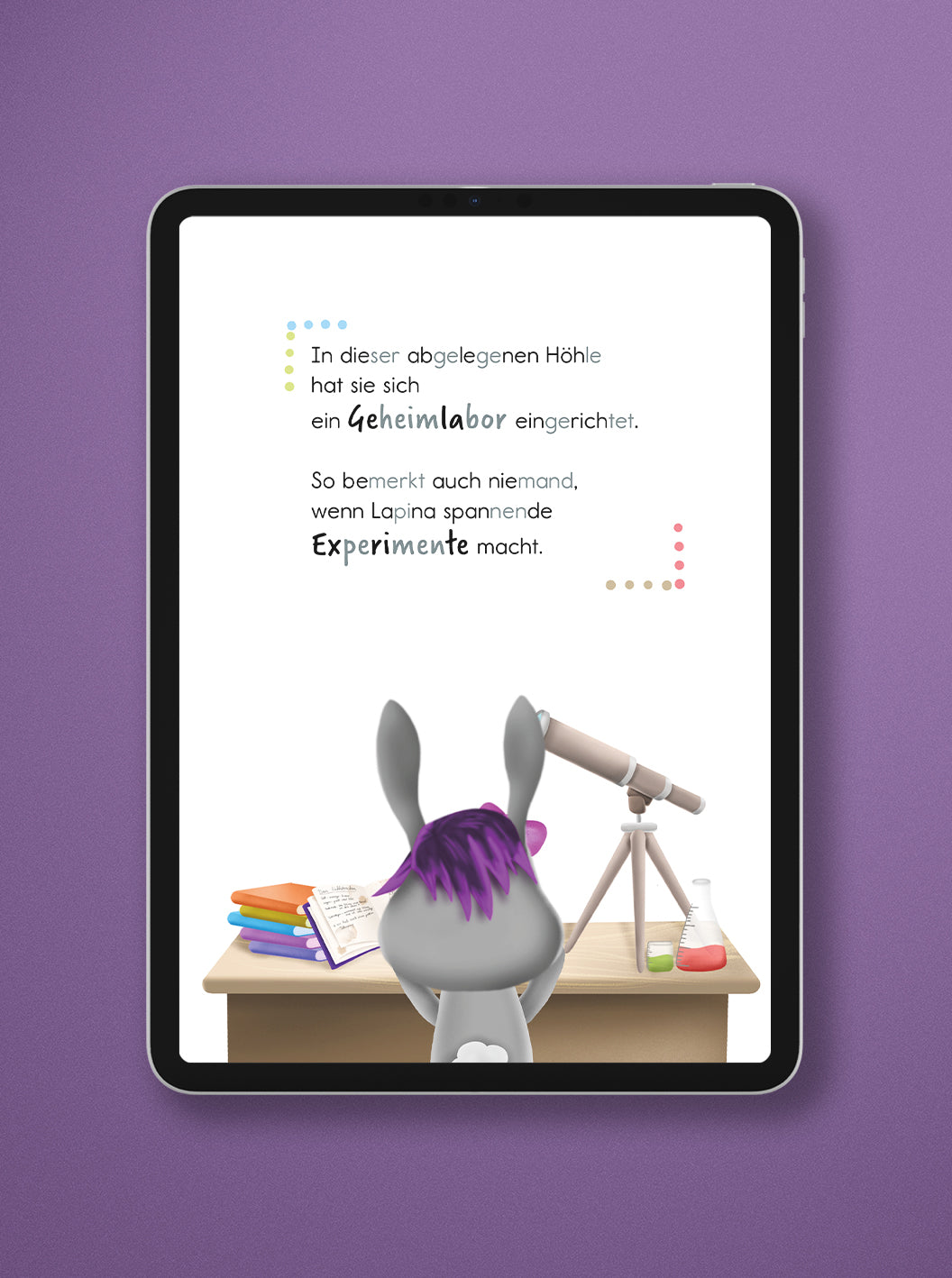Lapina total neugierig | Lesebuch