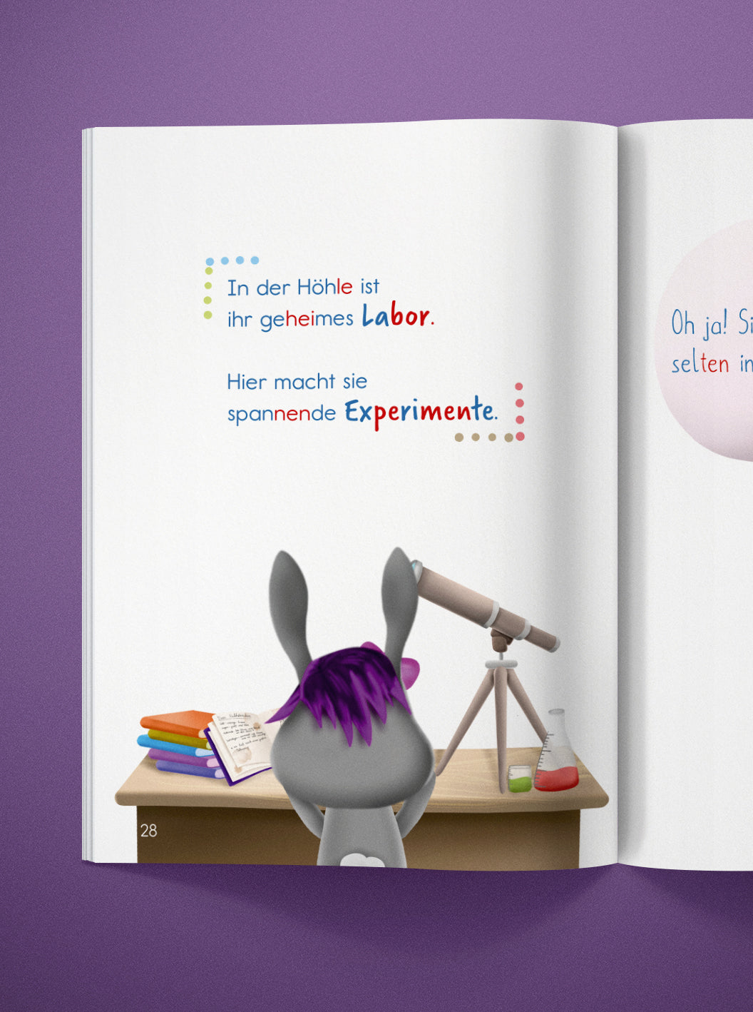 Lapina total neugierig | Lesebuch