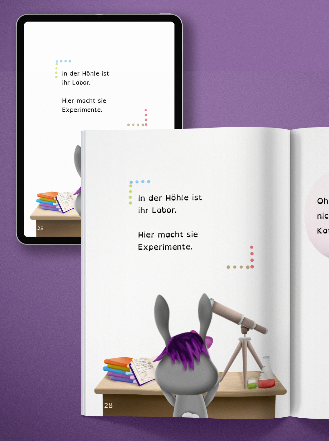 Lapina total neugierig | Lesebuch