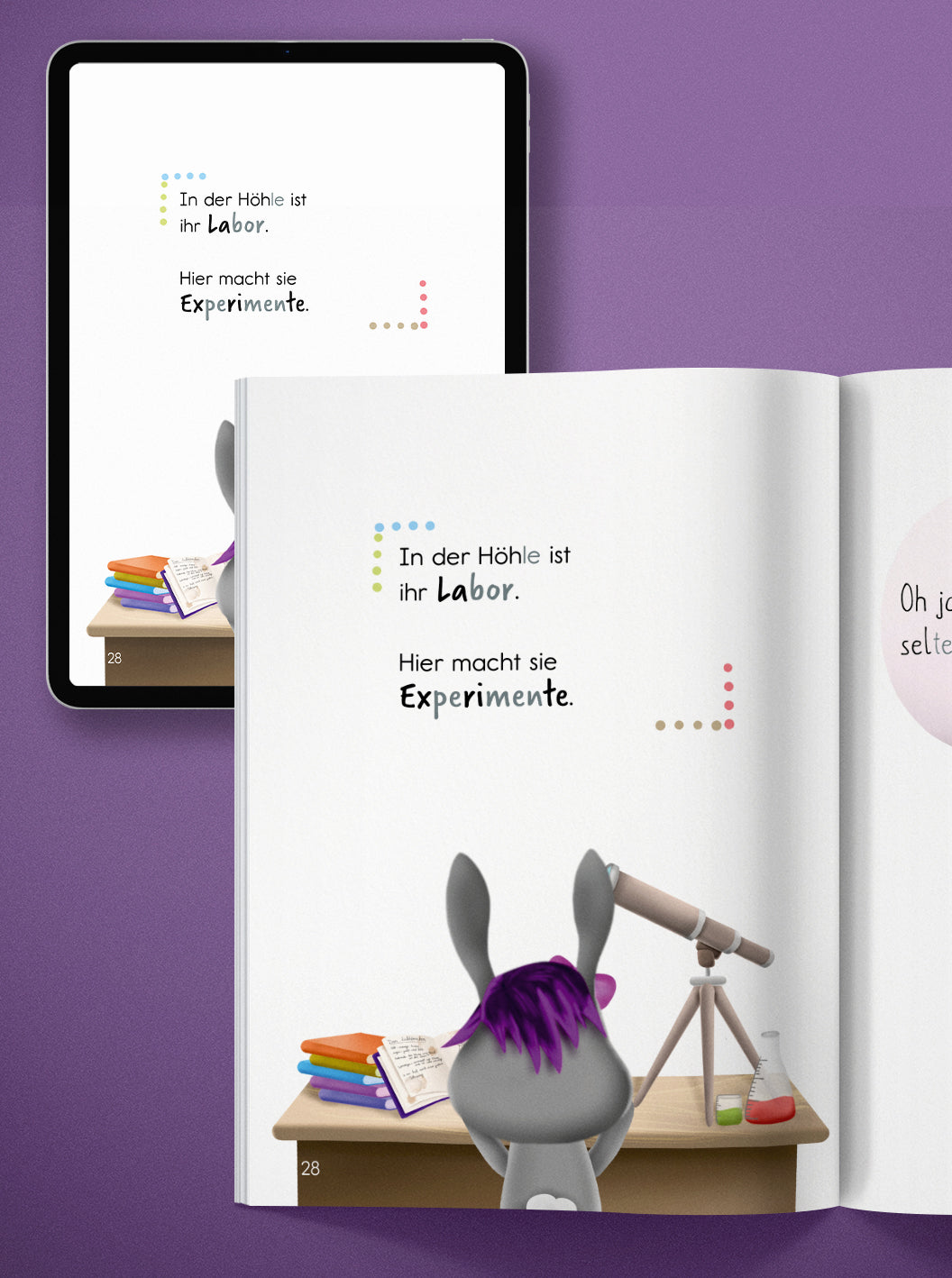 Lapina total neugierig | Lesebuch