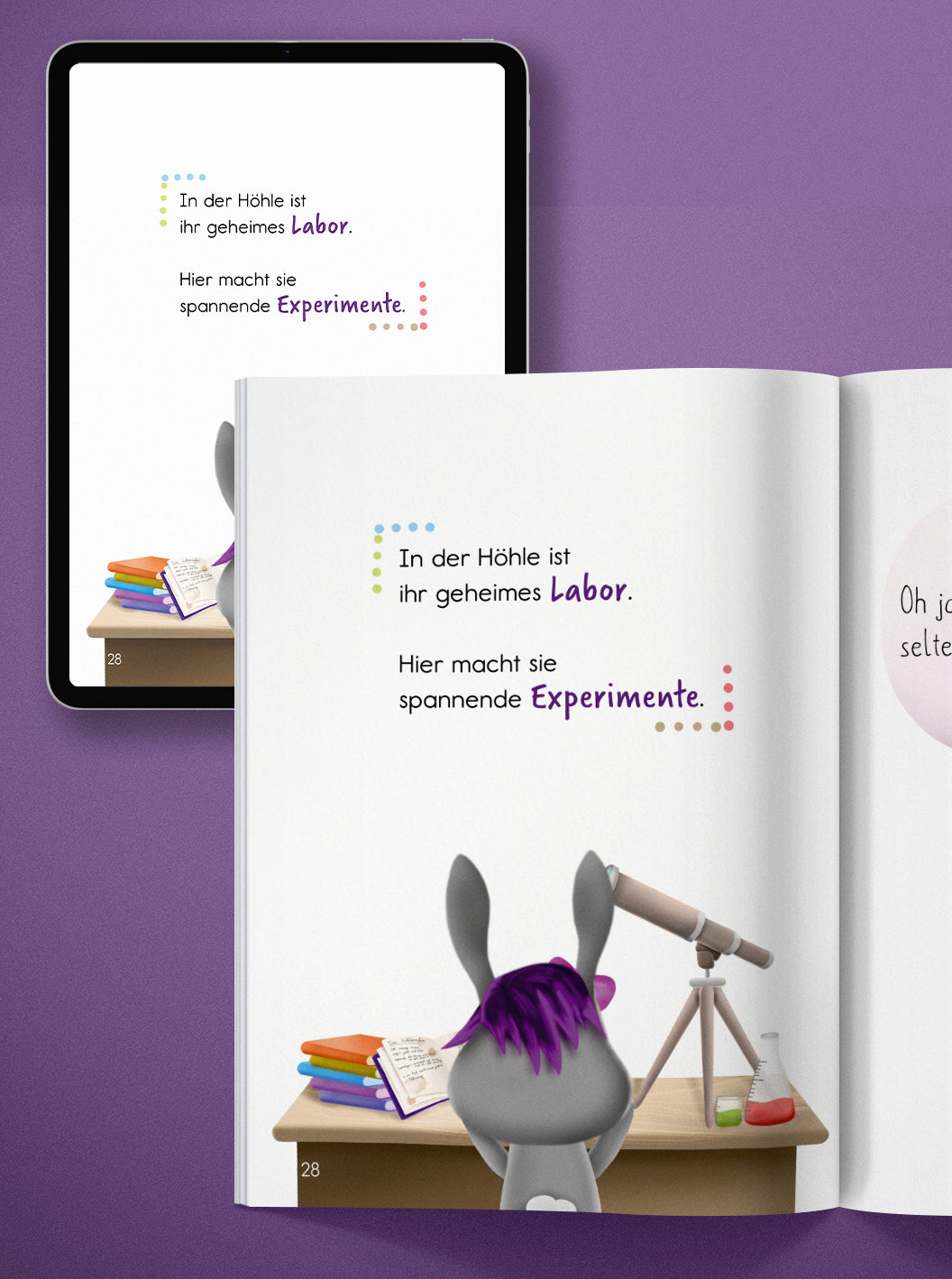 Lapina total neugierig | Lesebuch