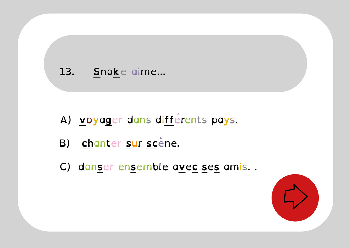 Quiz - Snake totalement confus