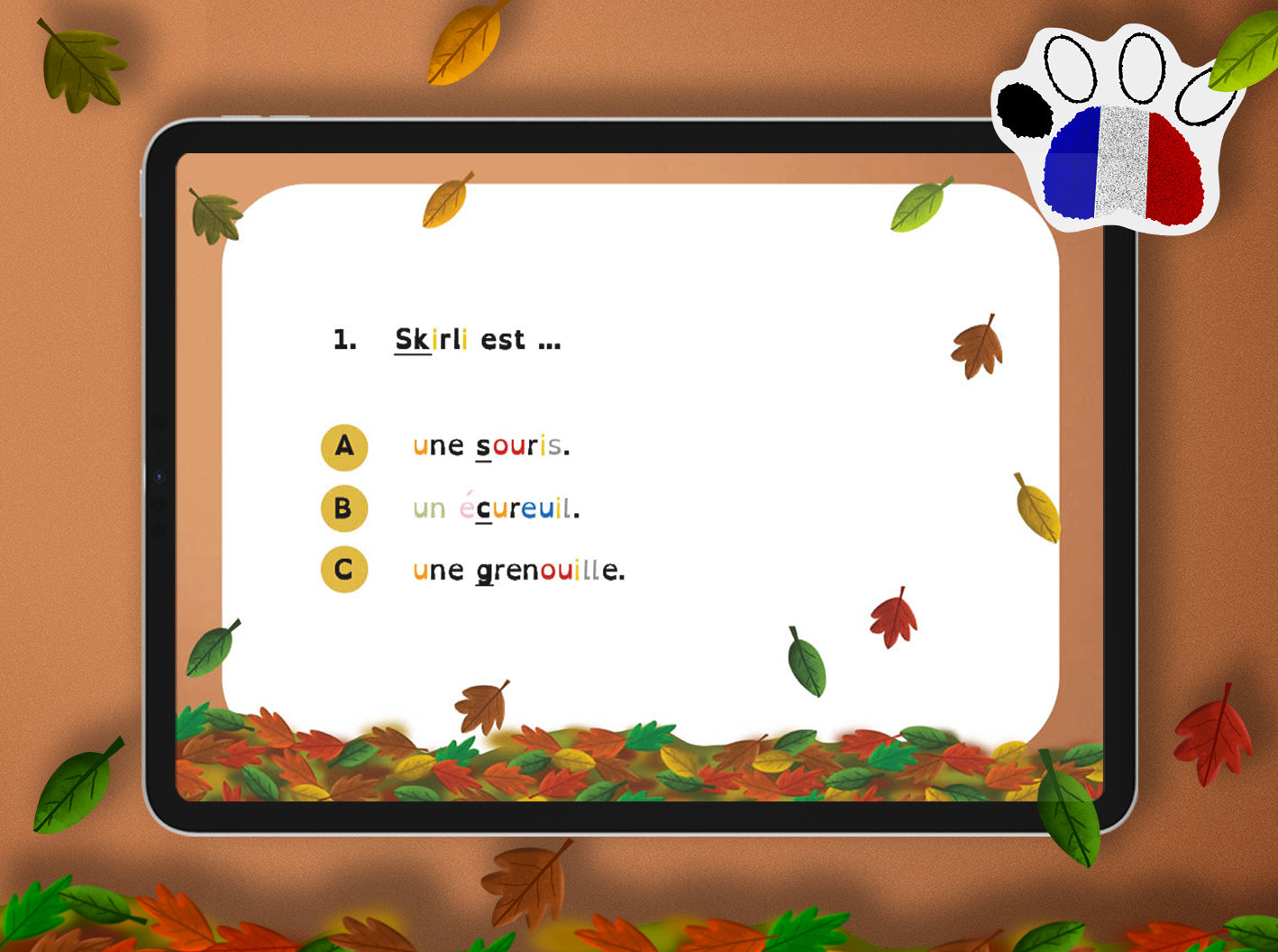 Quiz - Skirli totalement agitée | FR
