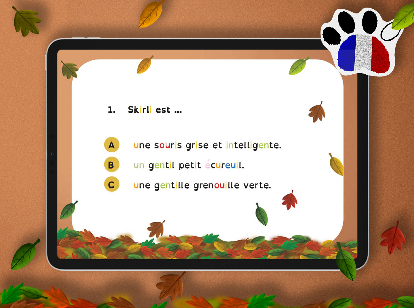 Quiz - Skirli totalement agitée | FR