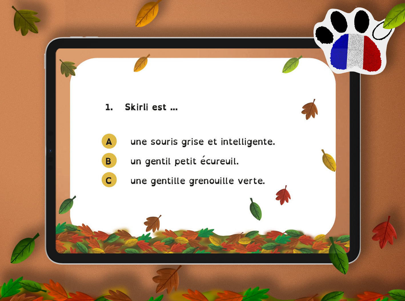 Quiz - Skirli totalement agitée | FR