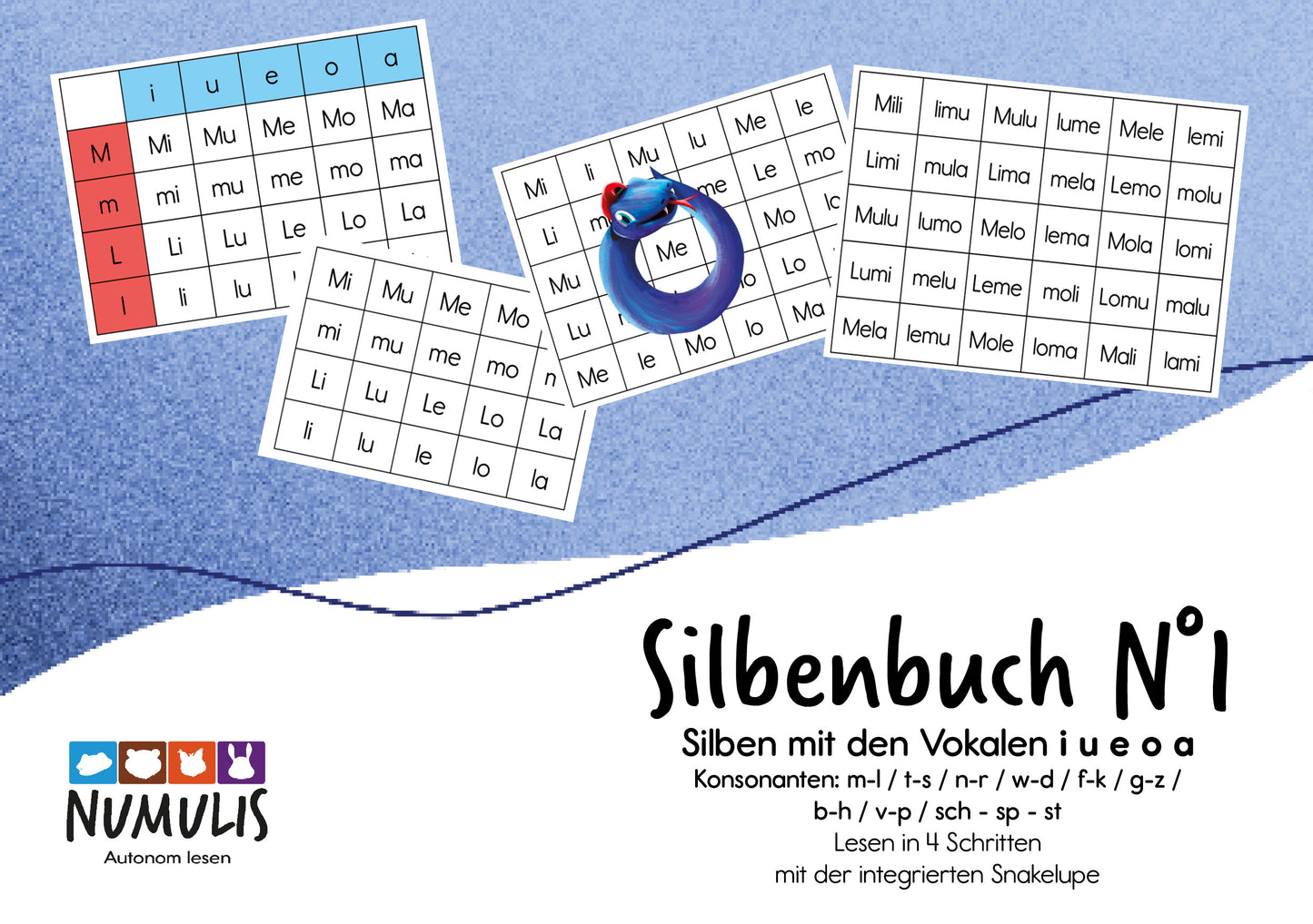 Silbenbuch mit Leselupe