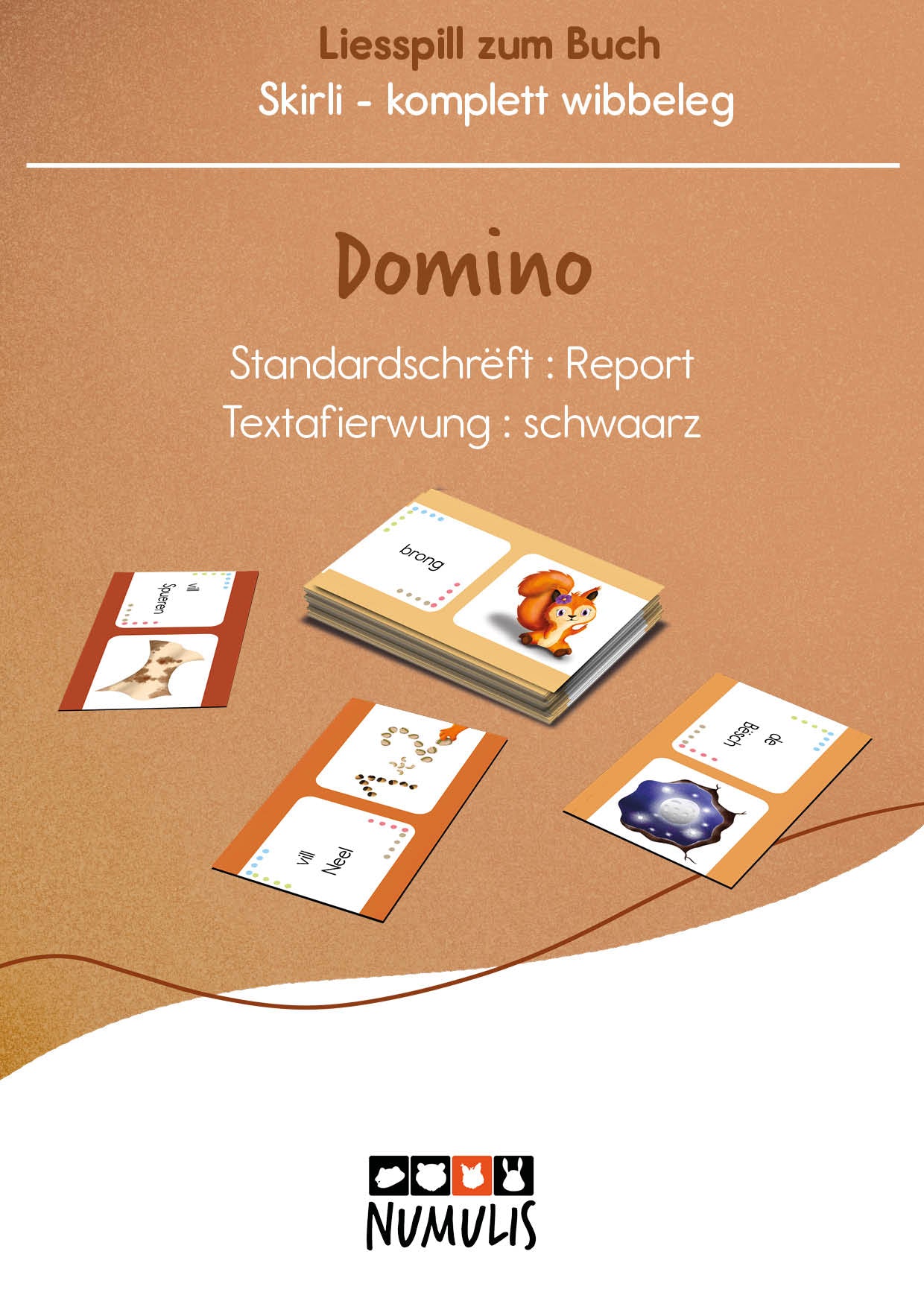 Domino de lecture pour "Skirli totalement agitée" | Jeu de lecture | numérique
