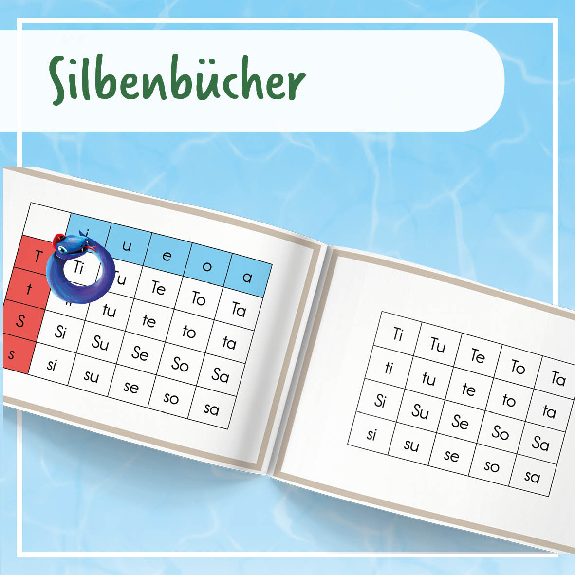 Silbenbuch mit Leselupe
