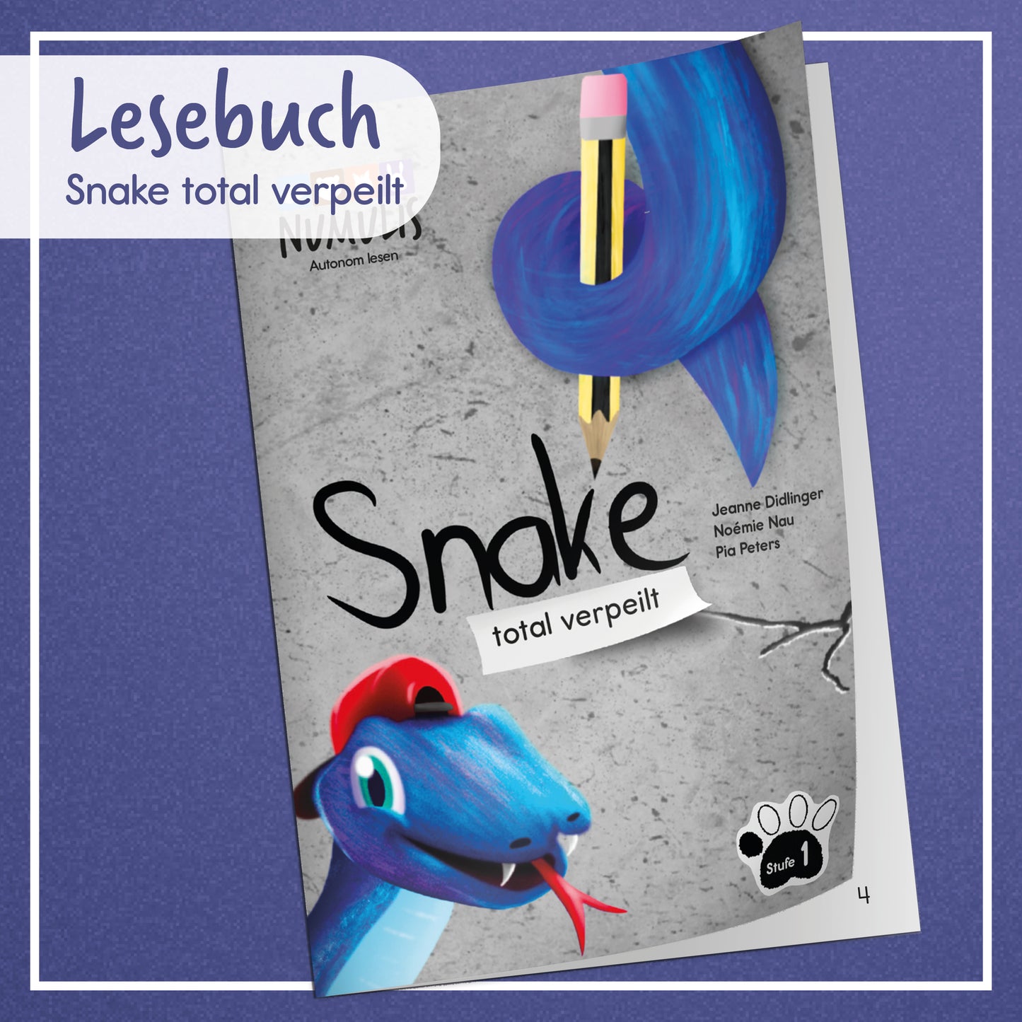 SNAKE-total verpeilt | Lesebuch