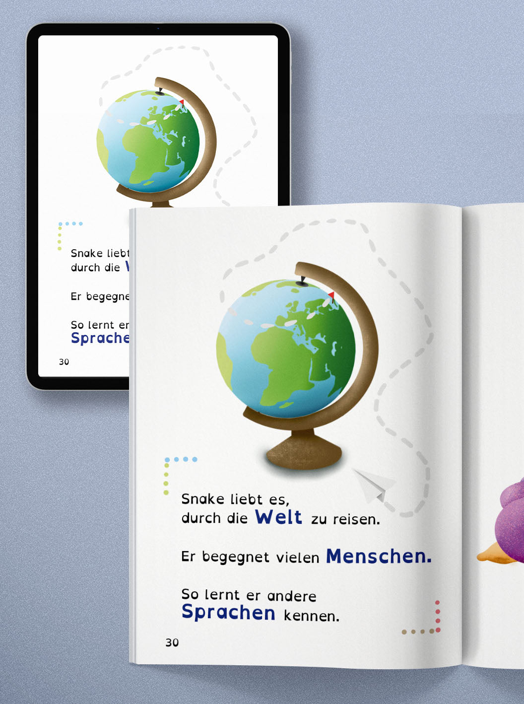 SNAKE-total verpeilt | Lesebuch
