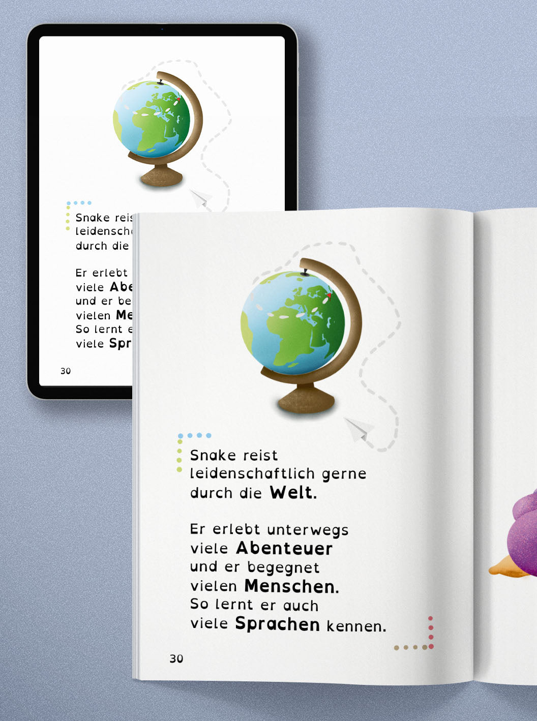 SNAKE-total verpeilt | Lesebuch
