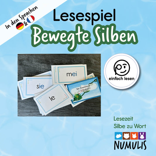 Lesespiel "Bewegte Silben"