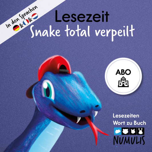Lesezeit ABO - Snake total verpeilt