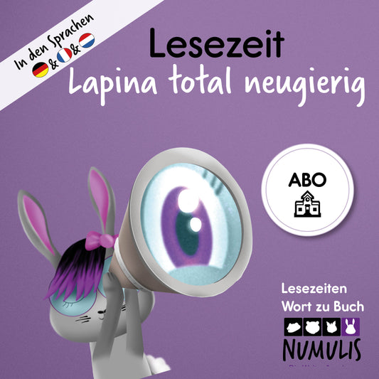 Lesezeit ABO - Lapina total neugierig