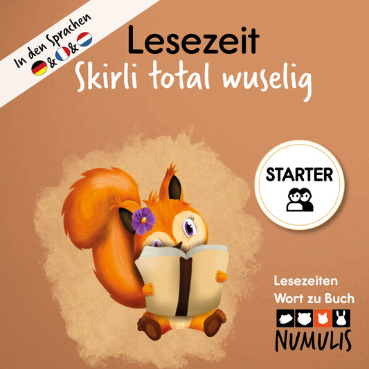 Lesezeit STARTER - Skirli total wuselig