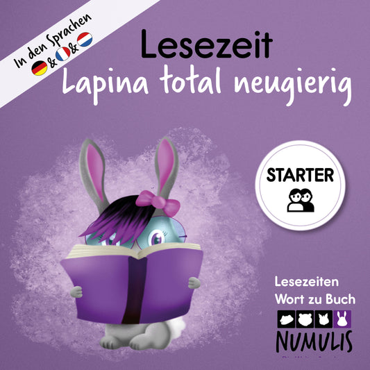 Lesezeit STARTER - Lapina total neugierig