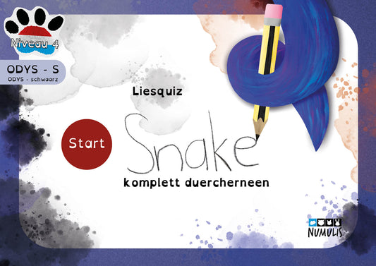 Quiz - Snake totalement confus