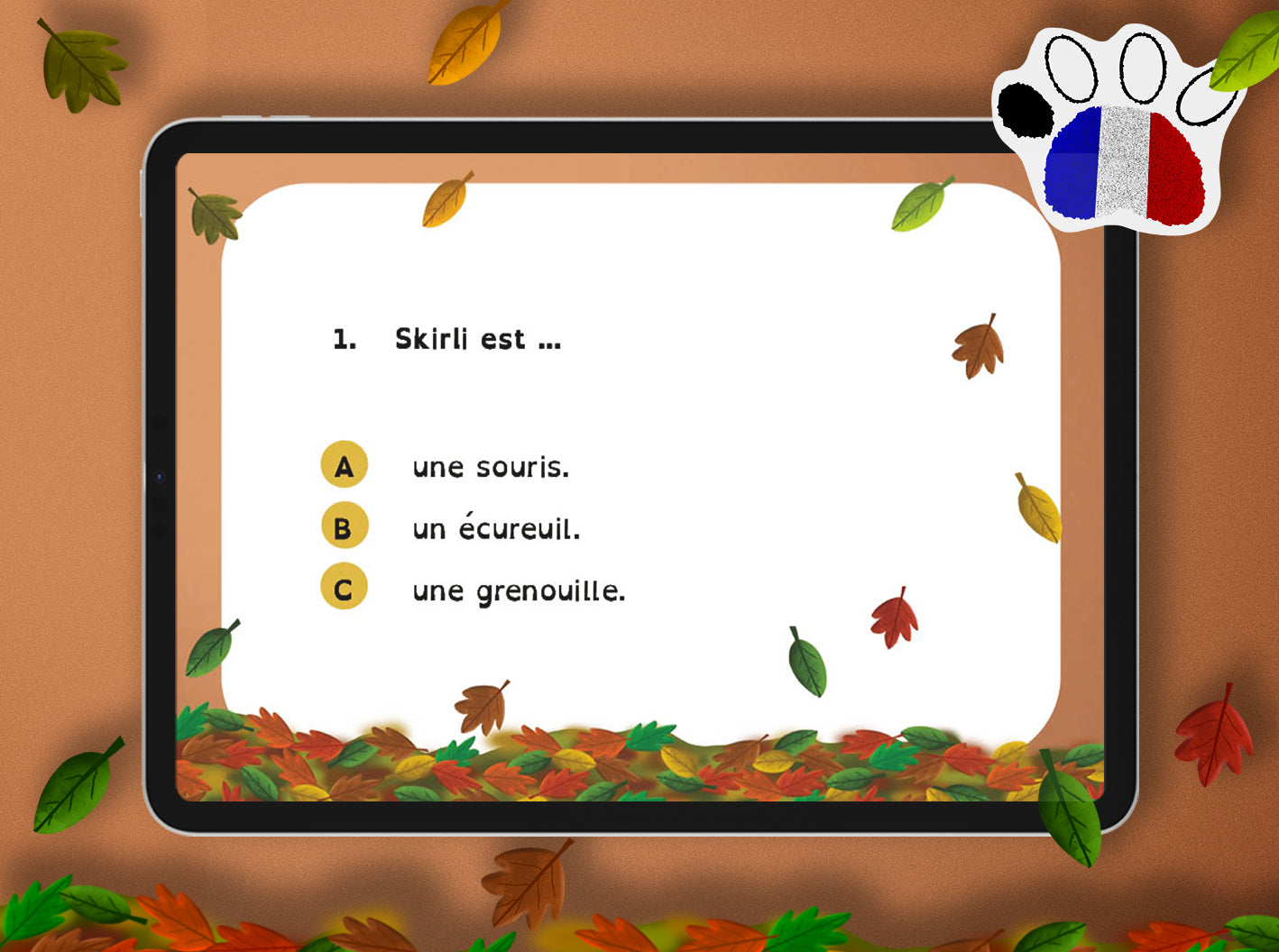 Quiz - Skirli totalement agitée | FR