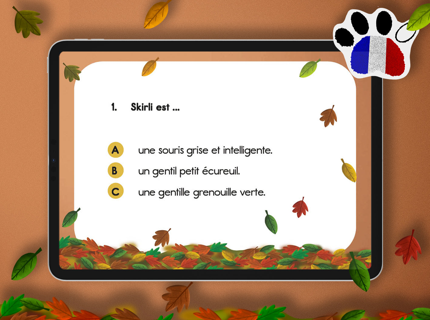 Quiz - Skirli totalement agitée | FR