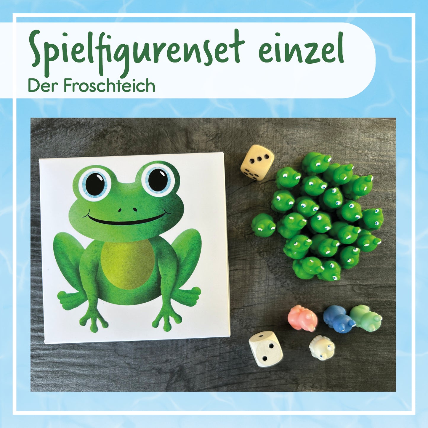 Spielfigurenset "Der Froschteich" | im Basisset oder Gesamtpaket enthalten