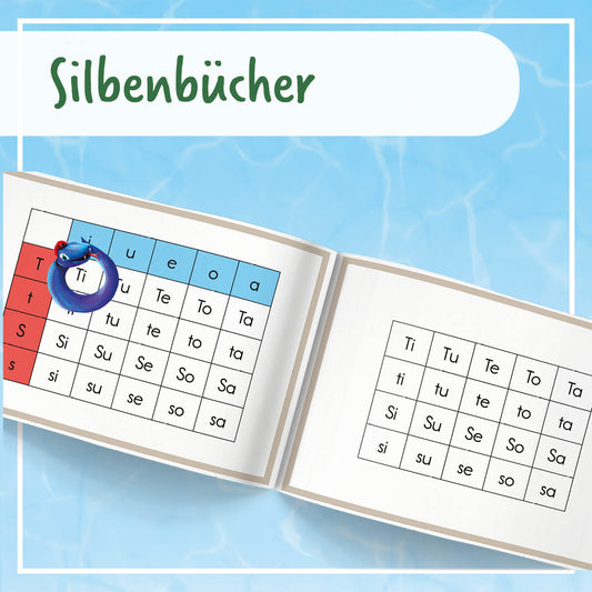 Silbenbuch mit Leselupe